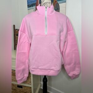 Brand New-3/4 Zip Sweatshirt